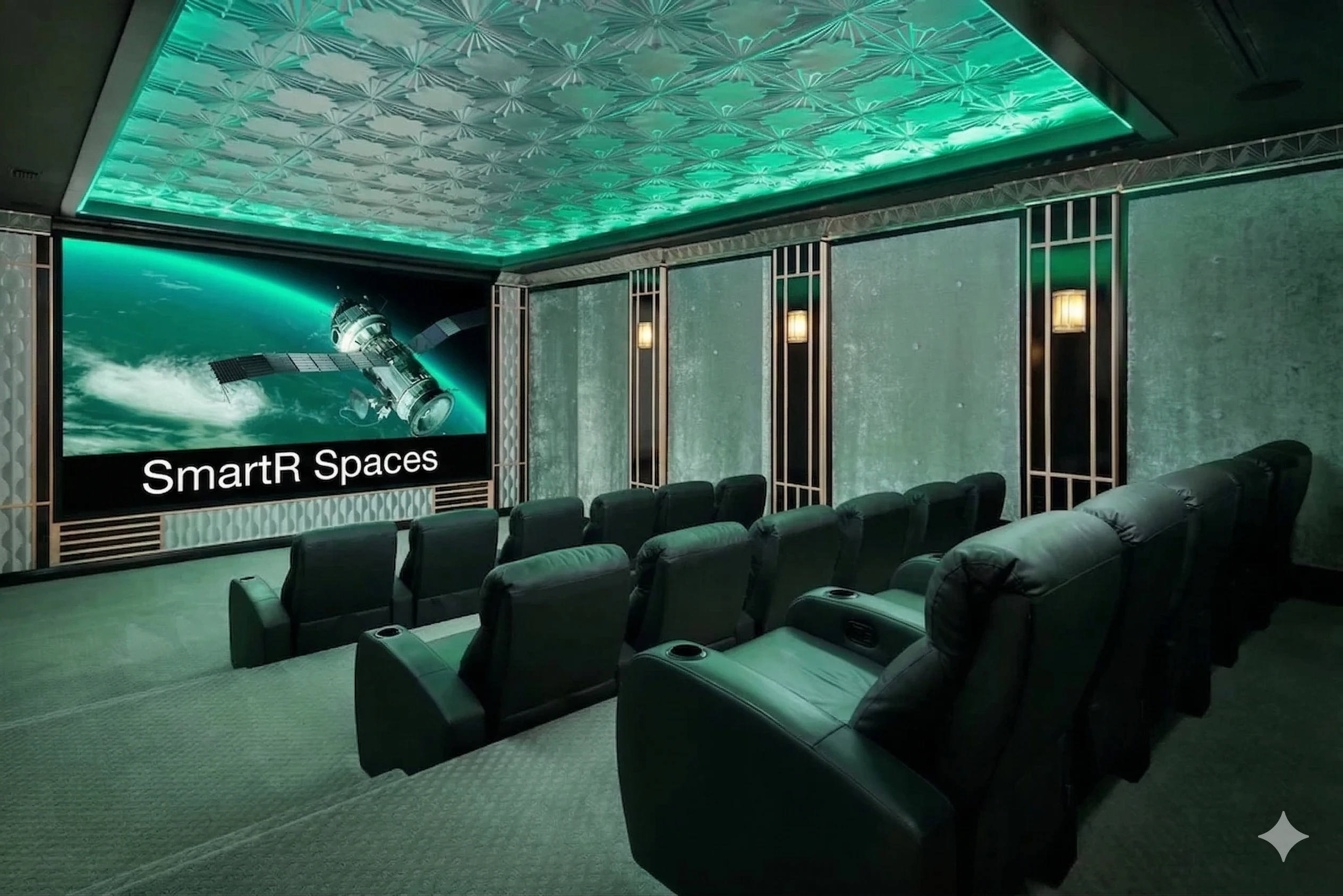 Home theatre installation — SmartR Spaces Jaipur