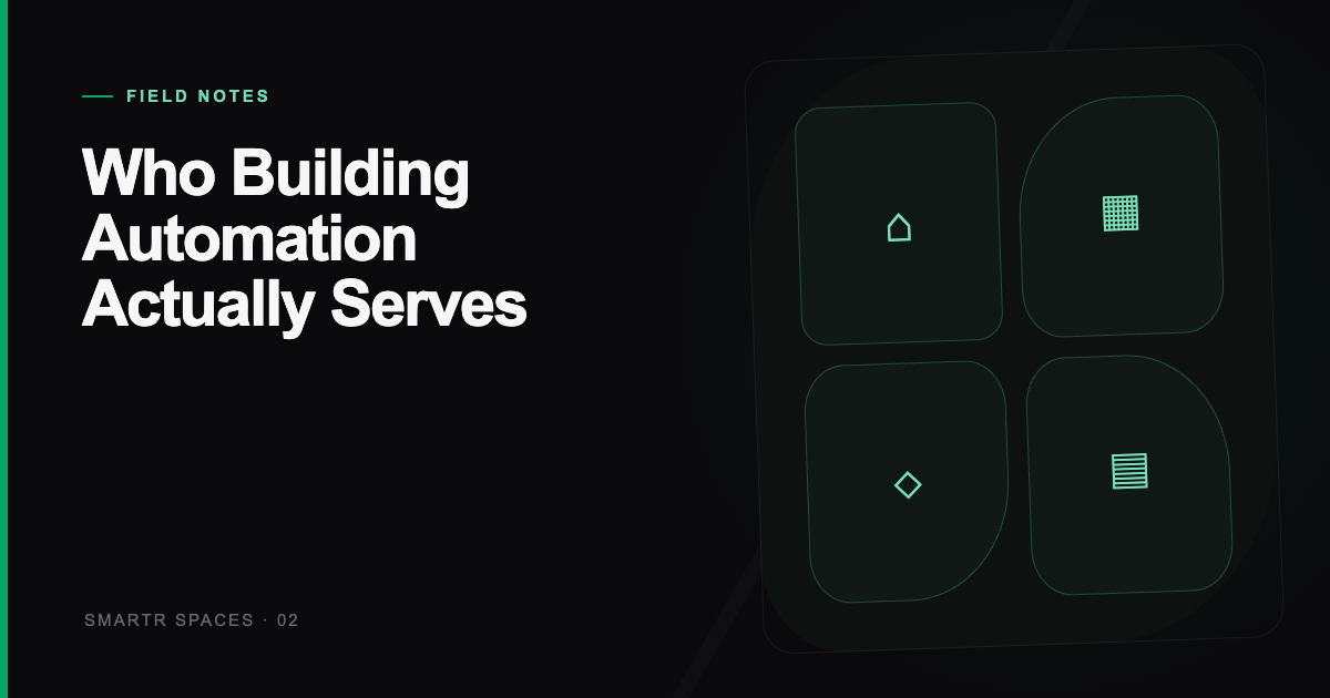 Who Building Automation Actually Serves