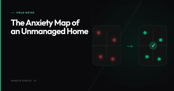 The Anxiety Map of an Unmanaged Home
